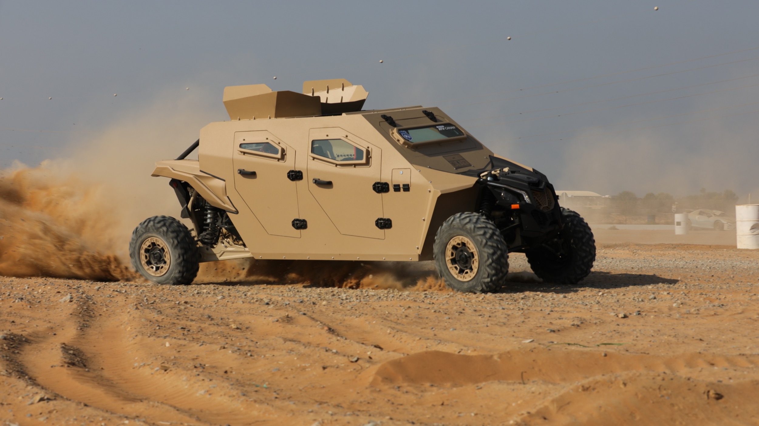 ATV-CANNAM-side view training ground