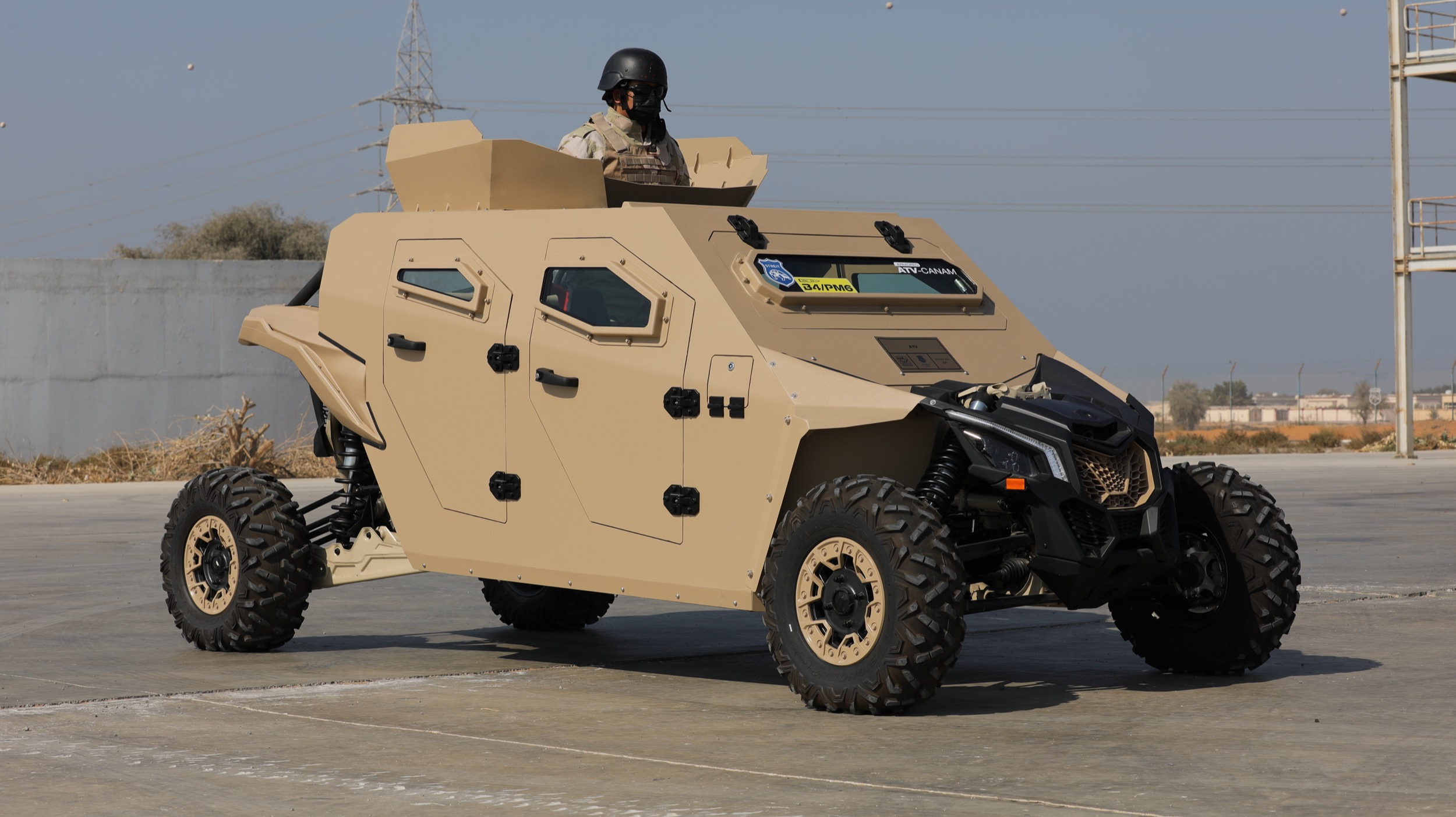 ATV-CANNAM-stationary front side view